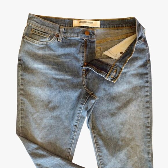 Y2K Mossimo Medium Wash Embellished Midrise Flare Jeans Size 10 - Picture 8 of 16